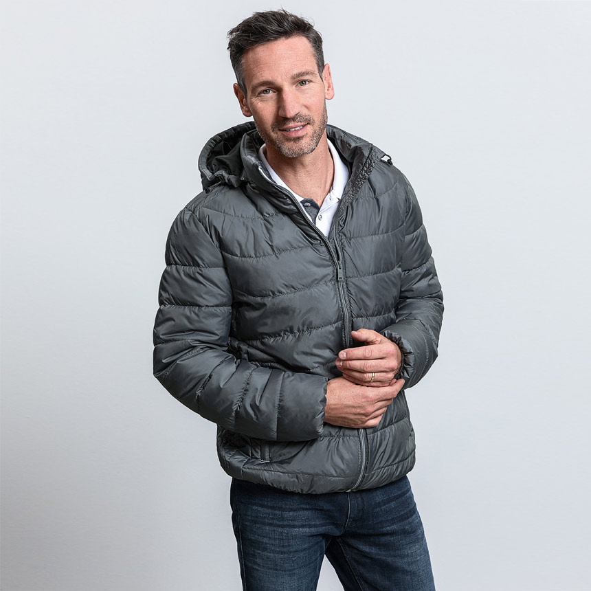 R440M-МENS HODDED NANO JACKET